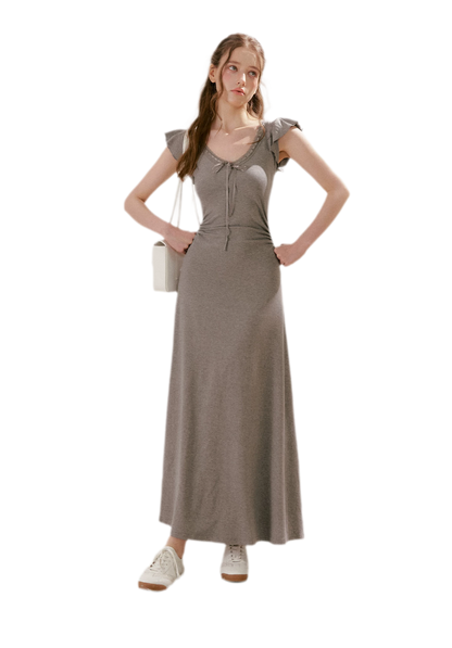 Ribbon A-Line Dress