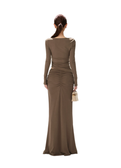 Ribbed Asymmetric Knit Set