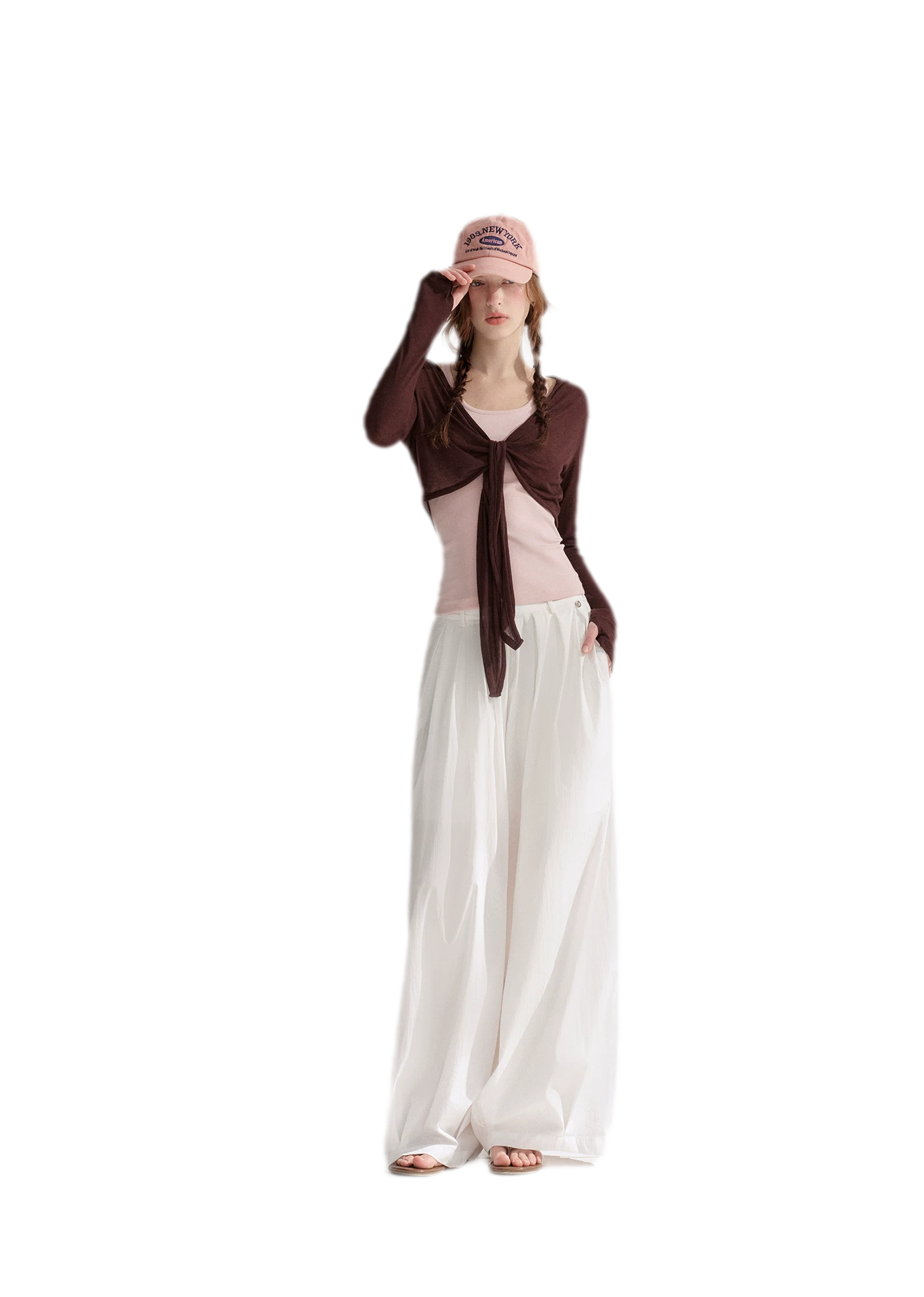 Pleated Balloon Relaxed Pants