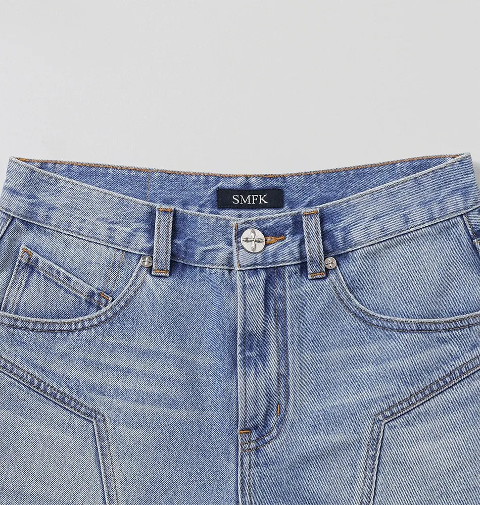 Wild Phantom Low Waist Denim Shorts