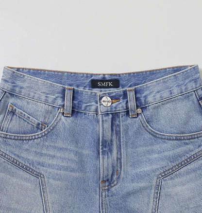 Wild Phantom Low Waist Denim Shorts