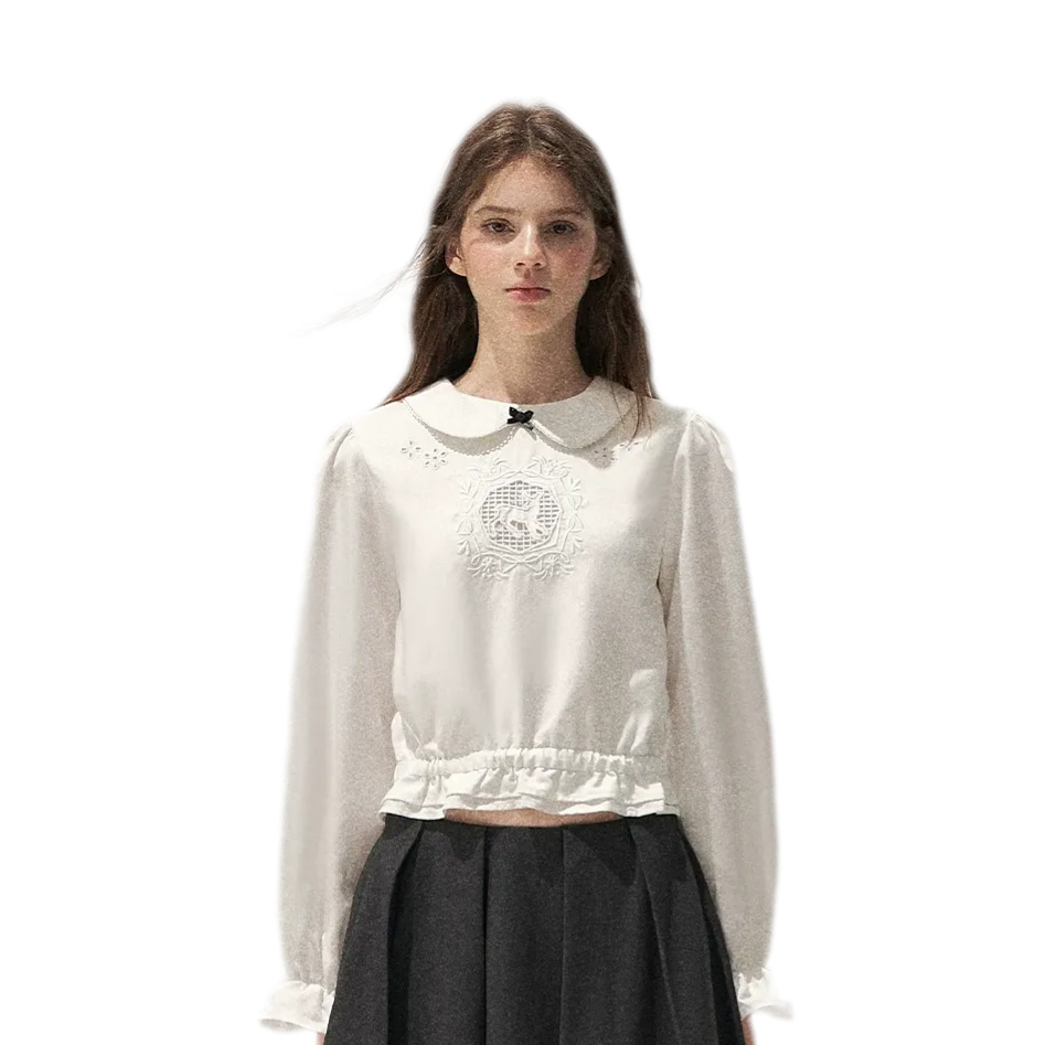 Laser-Cut Deer Reversible Shirt