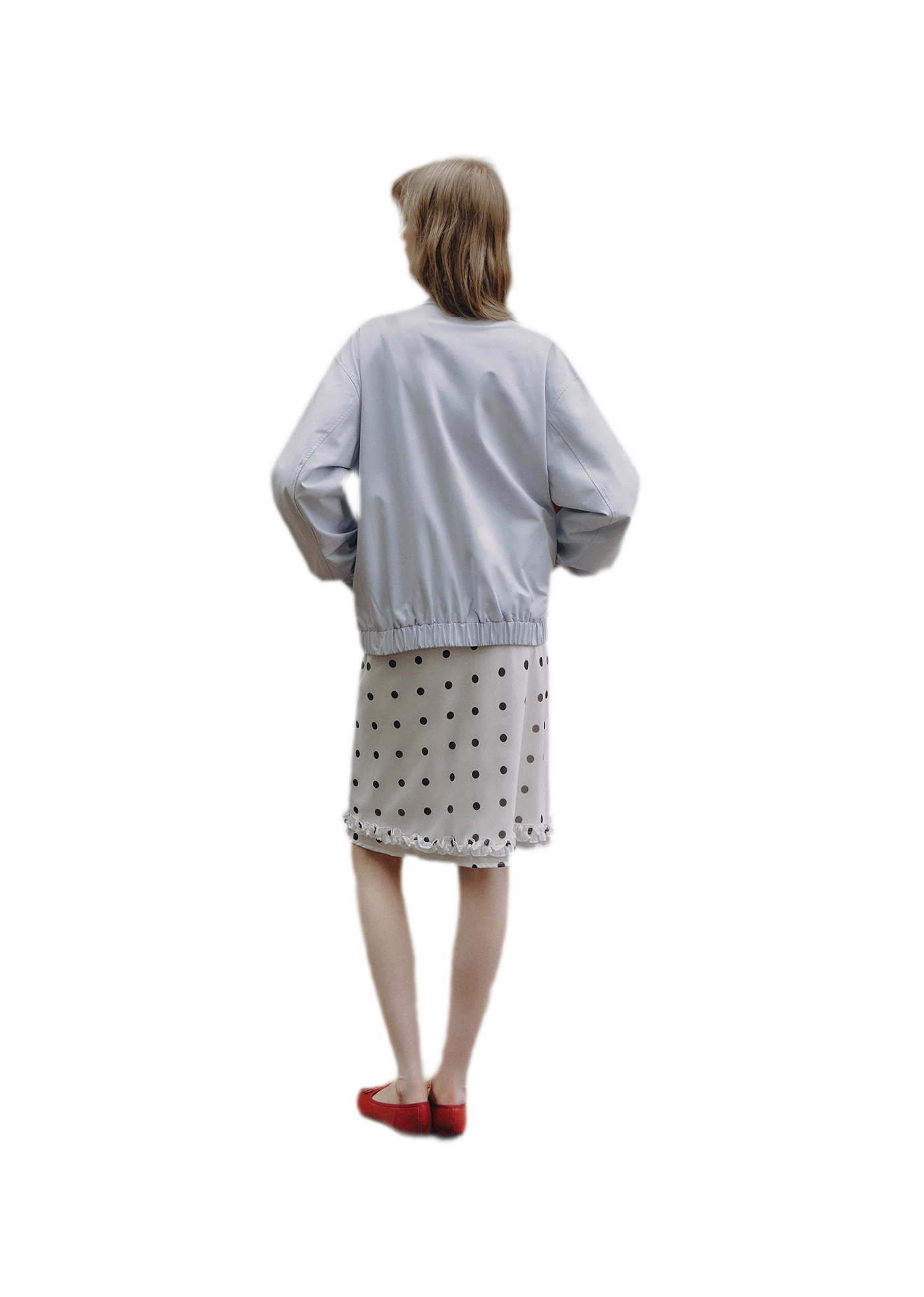 Polka Dot Ruffle Skirt
