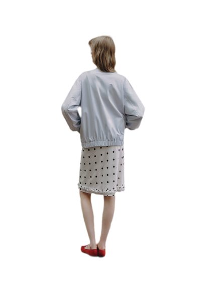 Polka Dot Ruffle Skirt