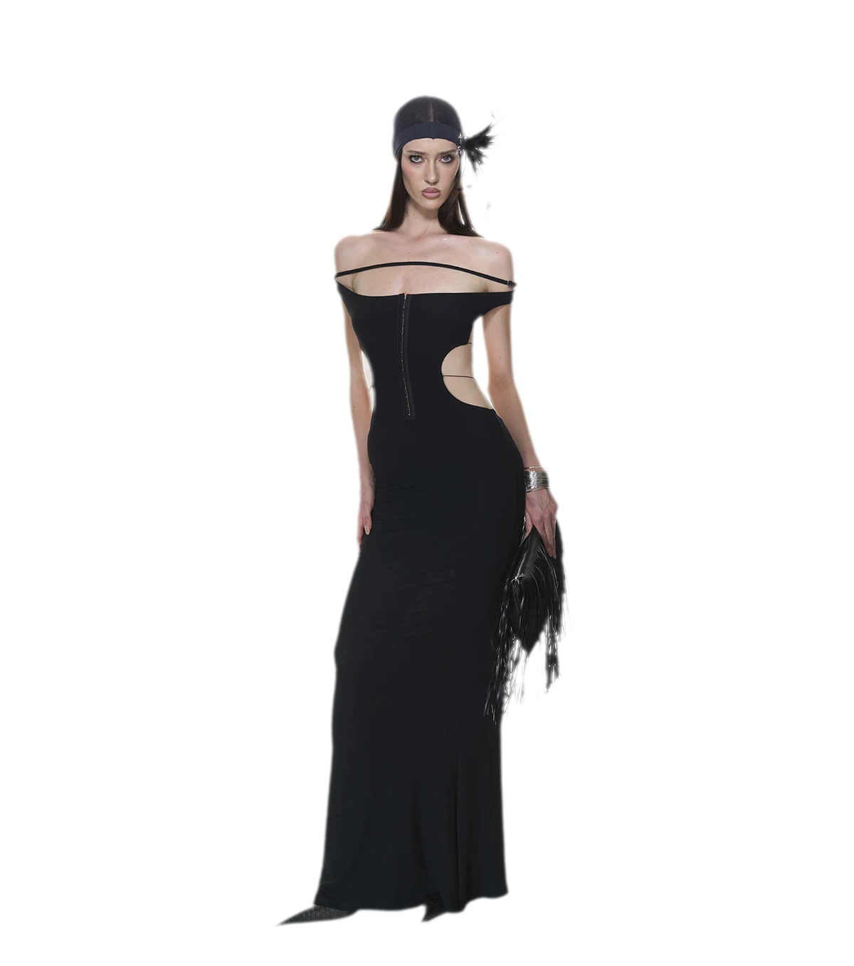 Back Tie Mermaid Dress