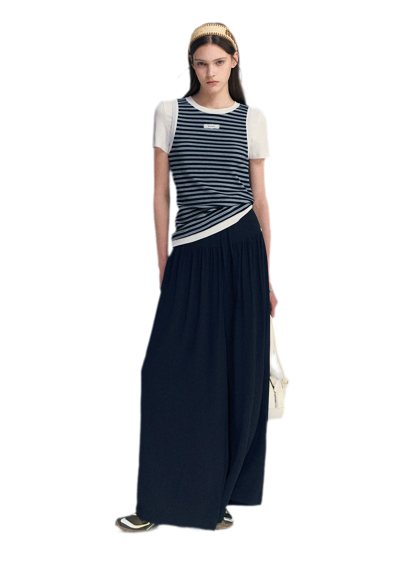 Faux Two-Piece Tee