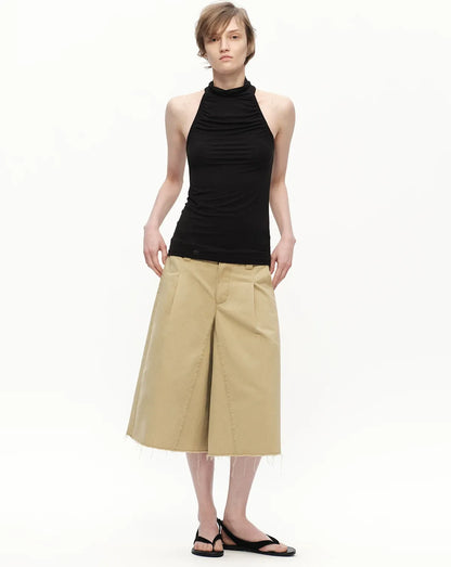 Modal Halter High Neck Tank