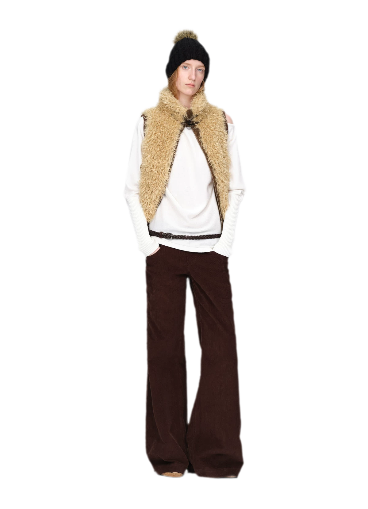 Reversible Teddy Fitted Vest