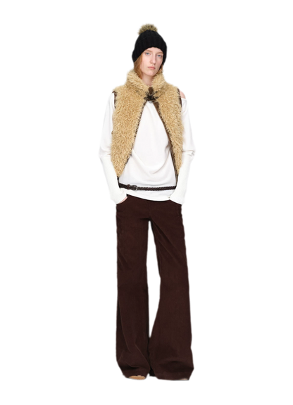 Reversible Teddy Fitted Vest