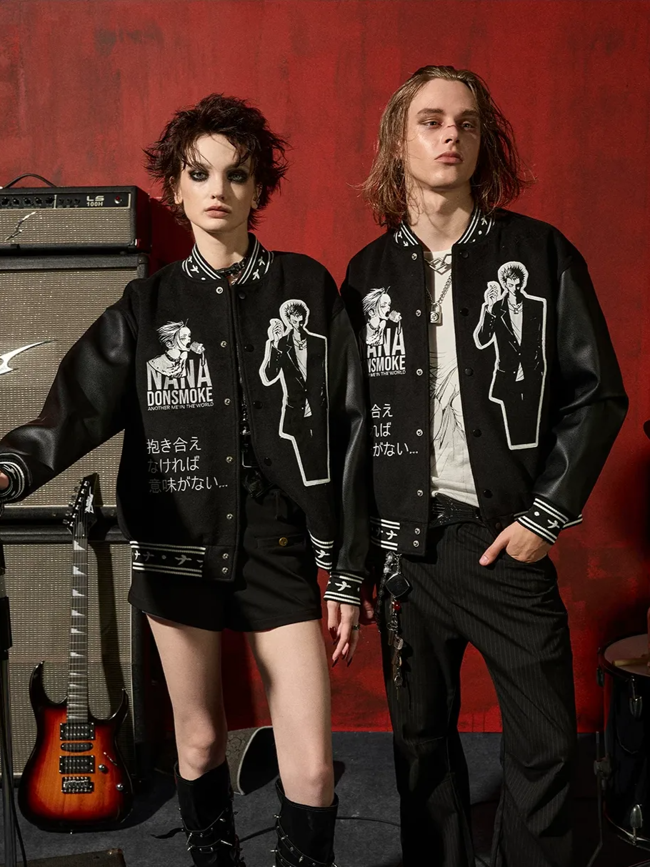 DSM X NANA Patchwork Varsity Jacket