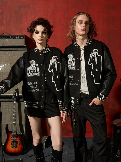 DSM X NANA Patchwork Varsity Jacket