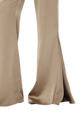 CYNR Satin Drape Flare Pants – view 14