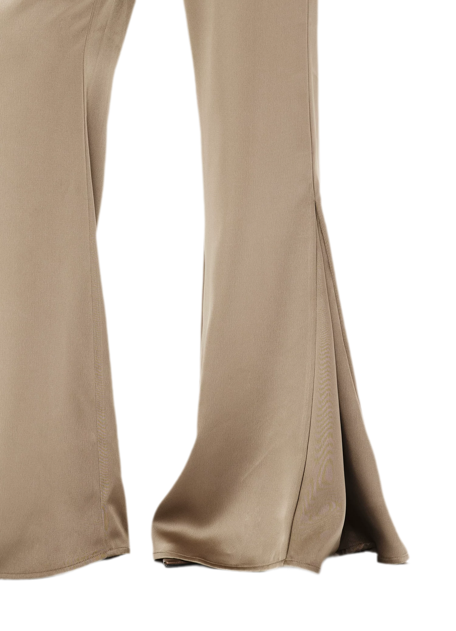 CYNR Satin Drape Flare Pants – view 14