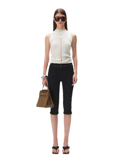 Ribbed Knit Slim Tank