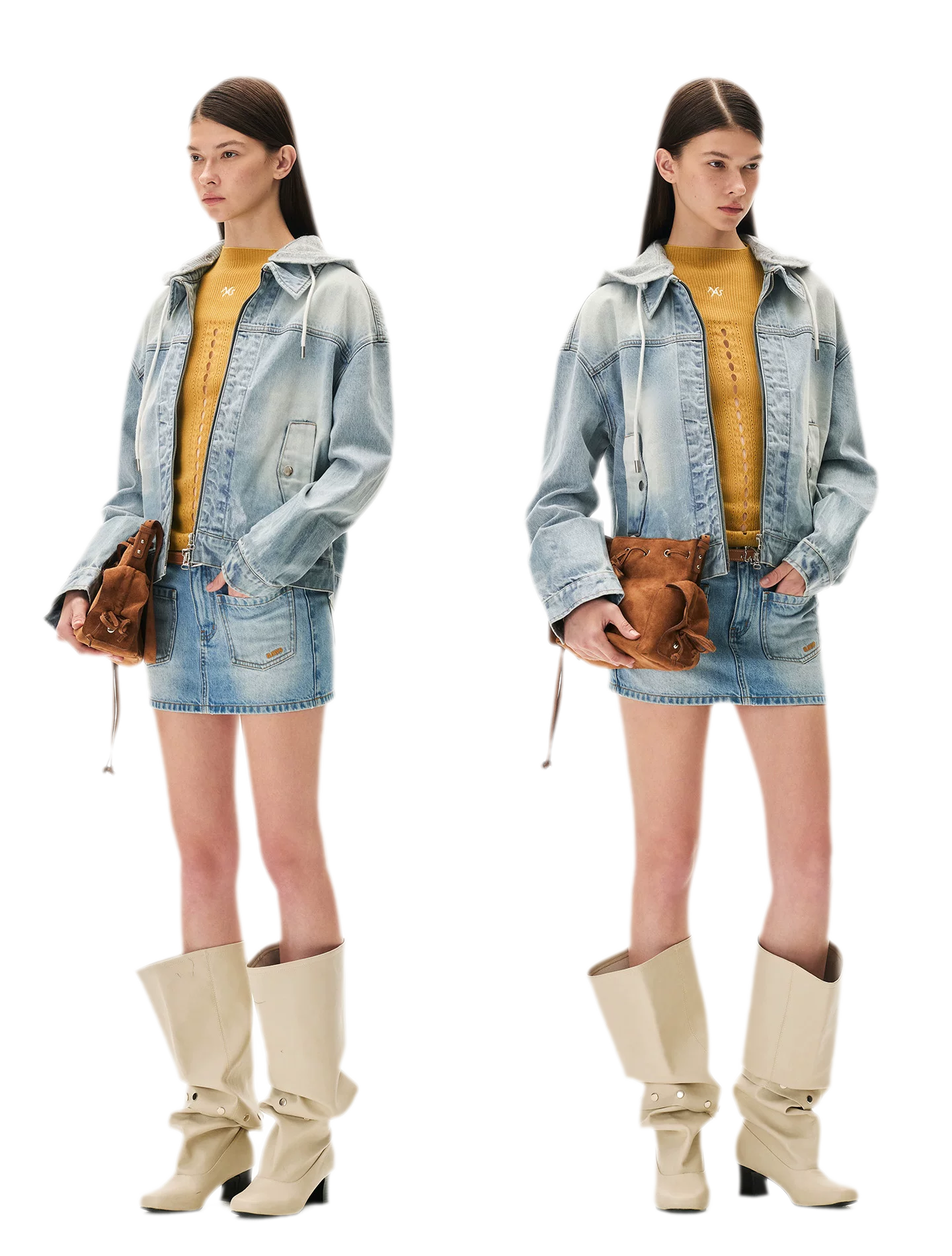 Openwork Rib-Knit Fitted Top