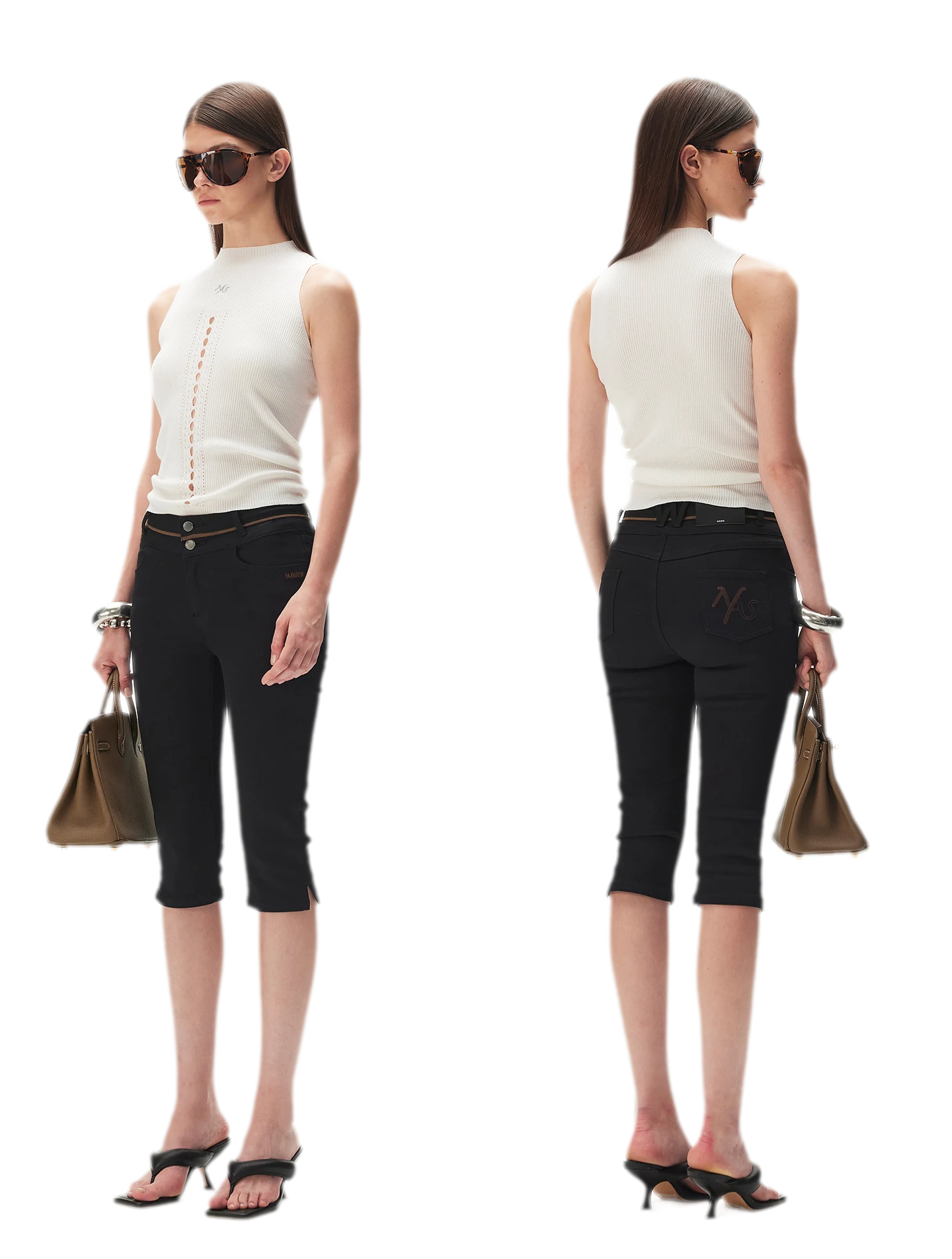 Ribbed Knit Slim Tank