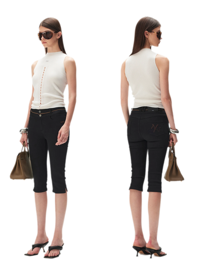 Ribbed Knit Slim Tank