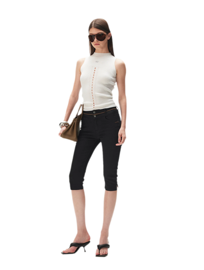 Ribbed Knit Slim Tank