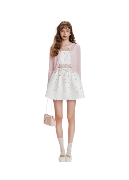 Lace Waist Satin Dress