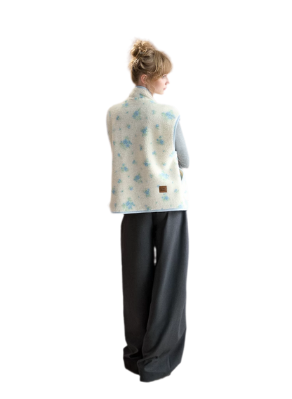Double Pleat Curved Trousers
