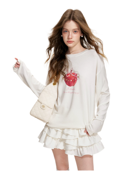 Sequin Apple T-Shirt