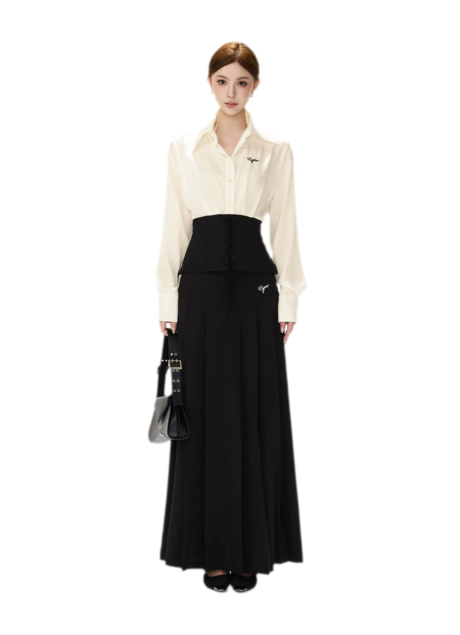 Anti-Wrinkle A-Line Skirt