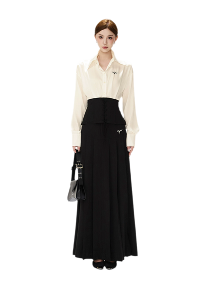 Anti-Wrinkle A-Line Skirt
