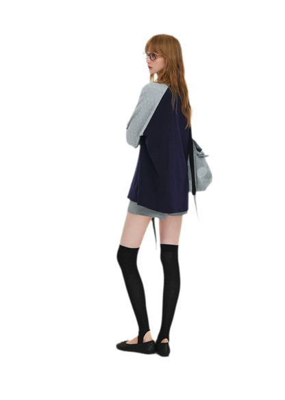 Vintage Polka Dot Raglan Tee