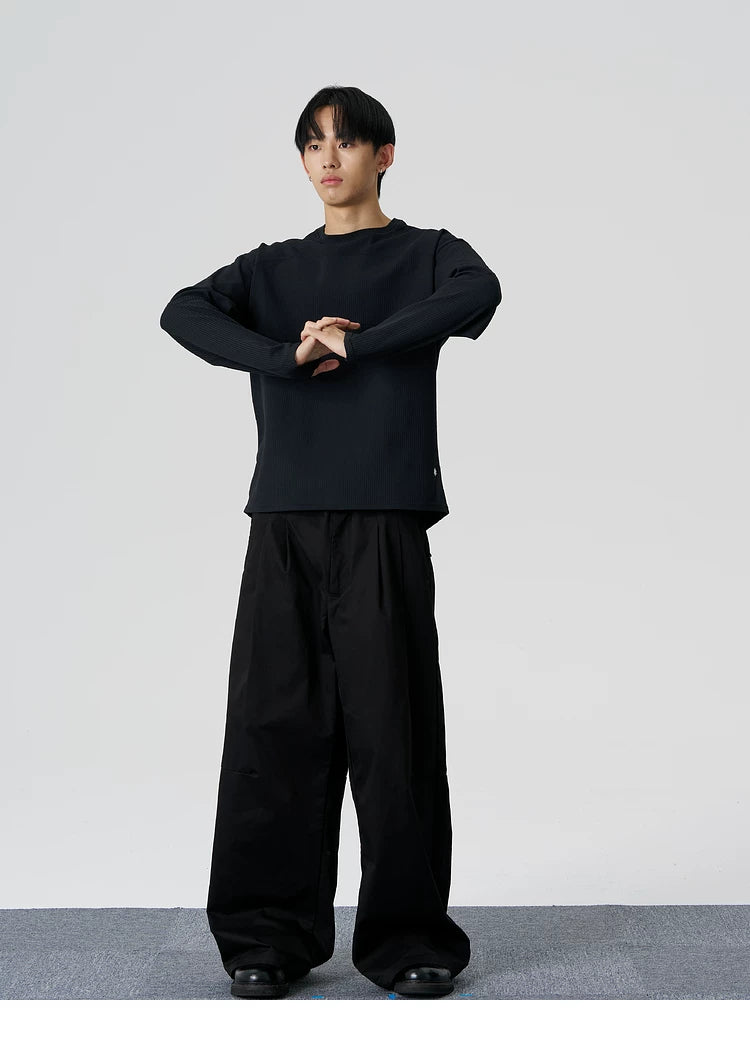 Sorona Waffle Long-Sleeve Top