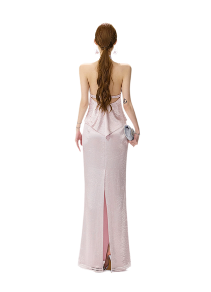 Lace Halter Fishtail Set