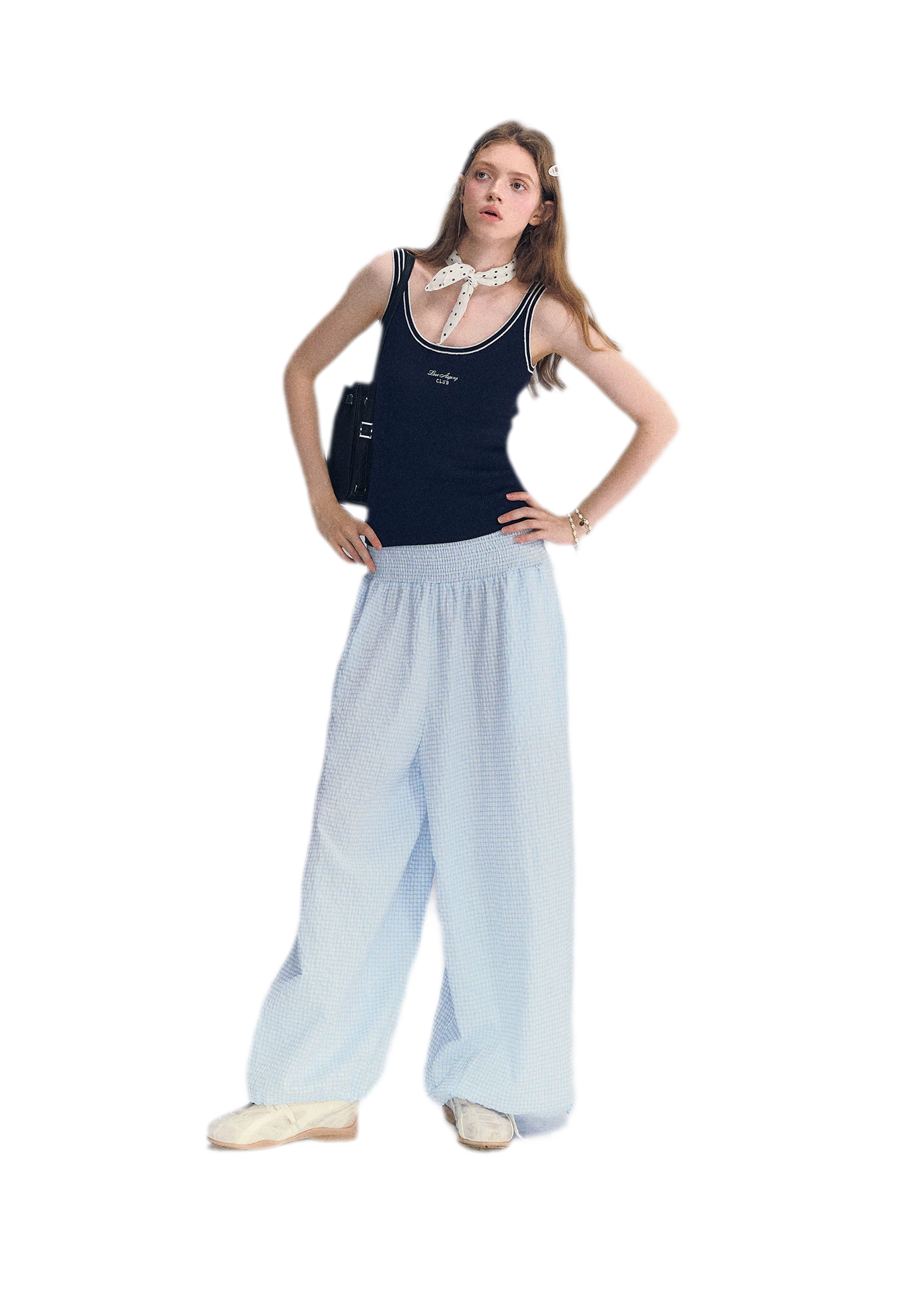 Lyocell Embroidered Tank