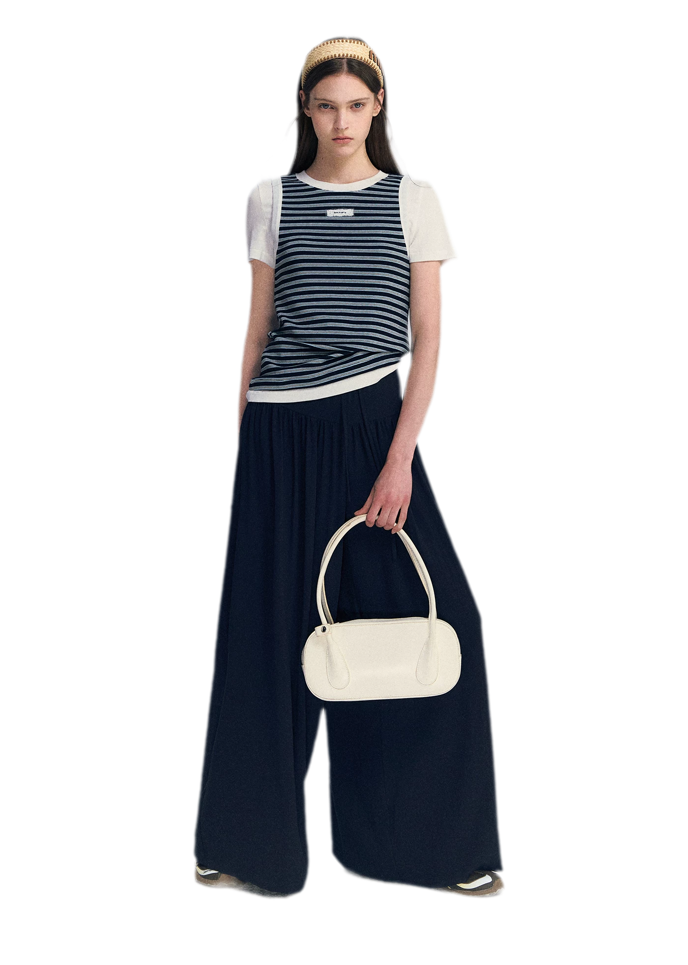 Faux Two-Piece Tee