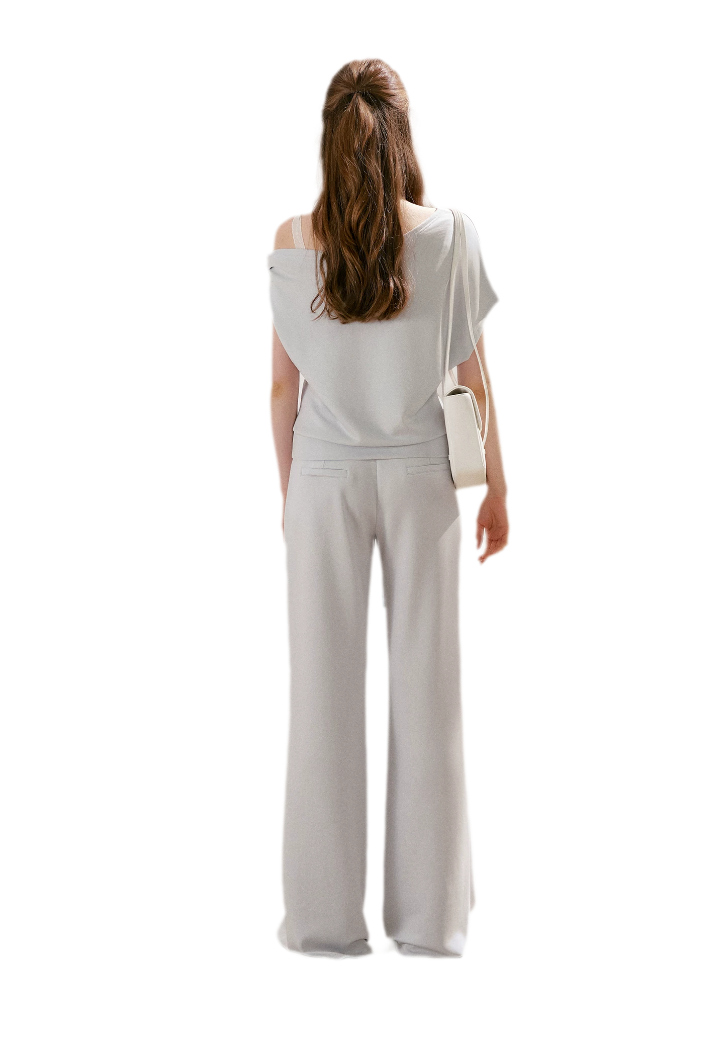 Airy Layered Lace Drawstring Pants