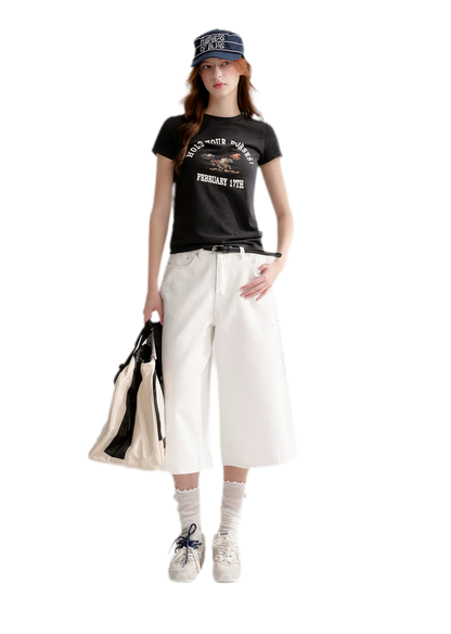 Vintage Horse Print Tee