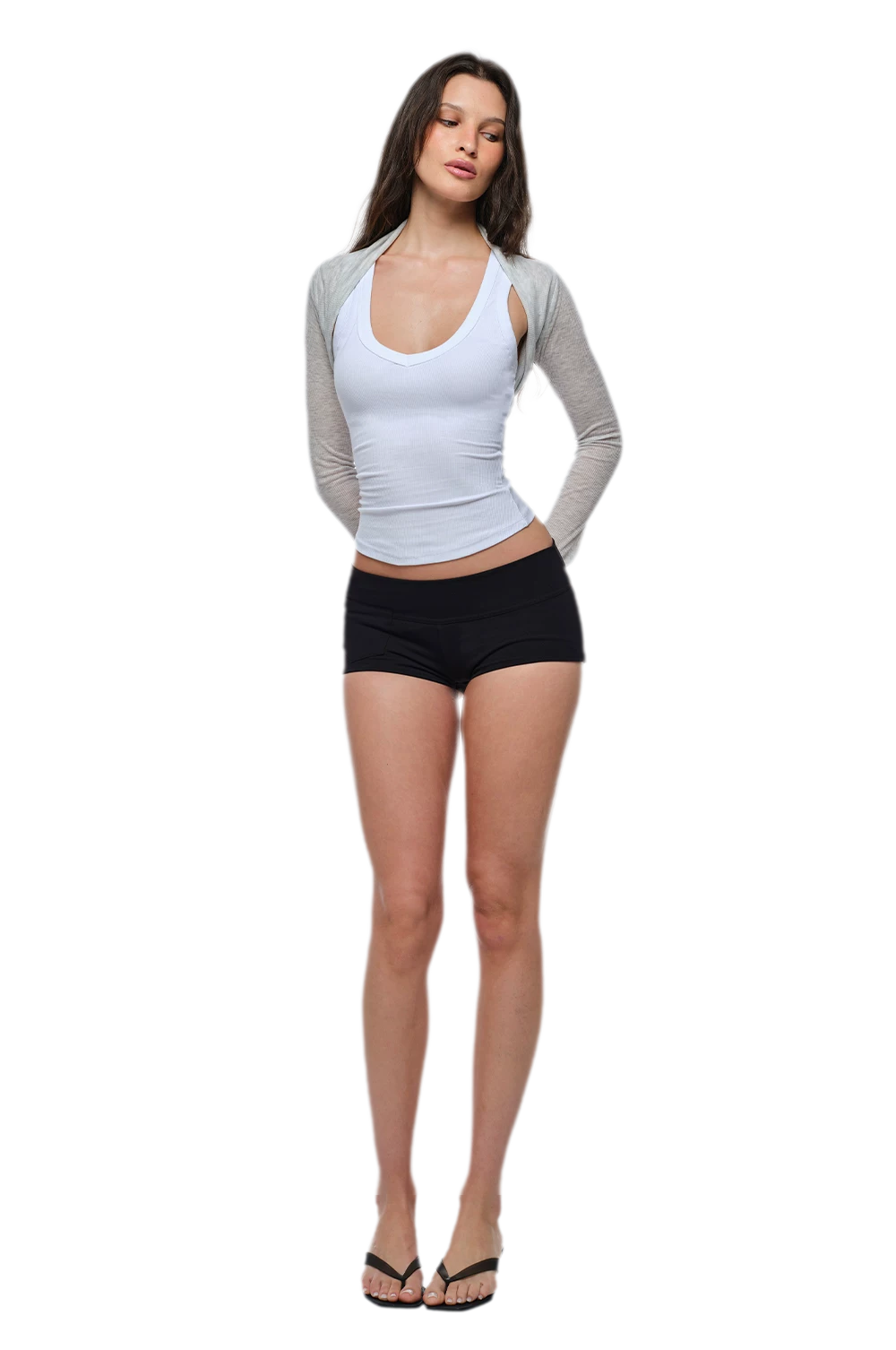 High-Stretch Slim Shorts