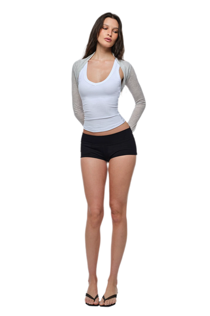 High-Stretch Slim Shorts