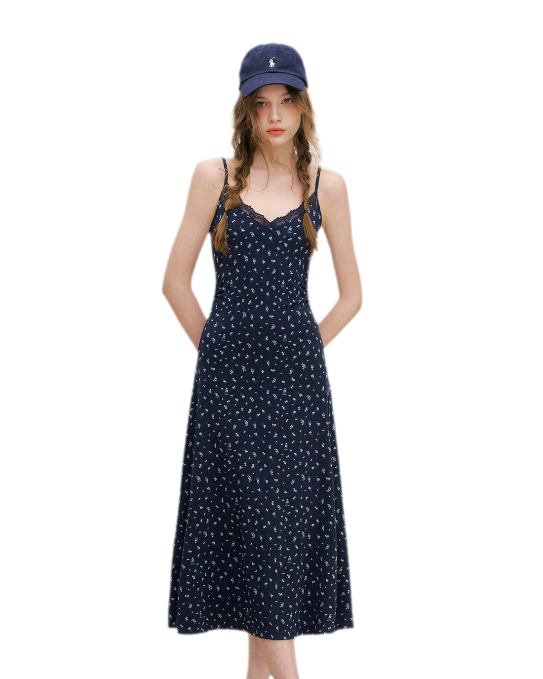Lily of the Valley Lace A-line Dress