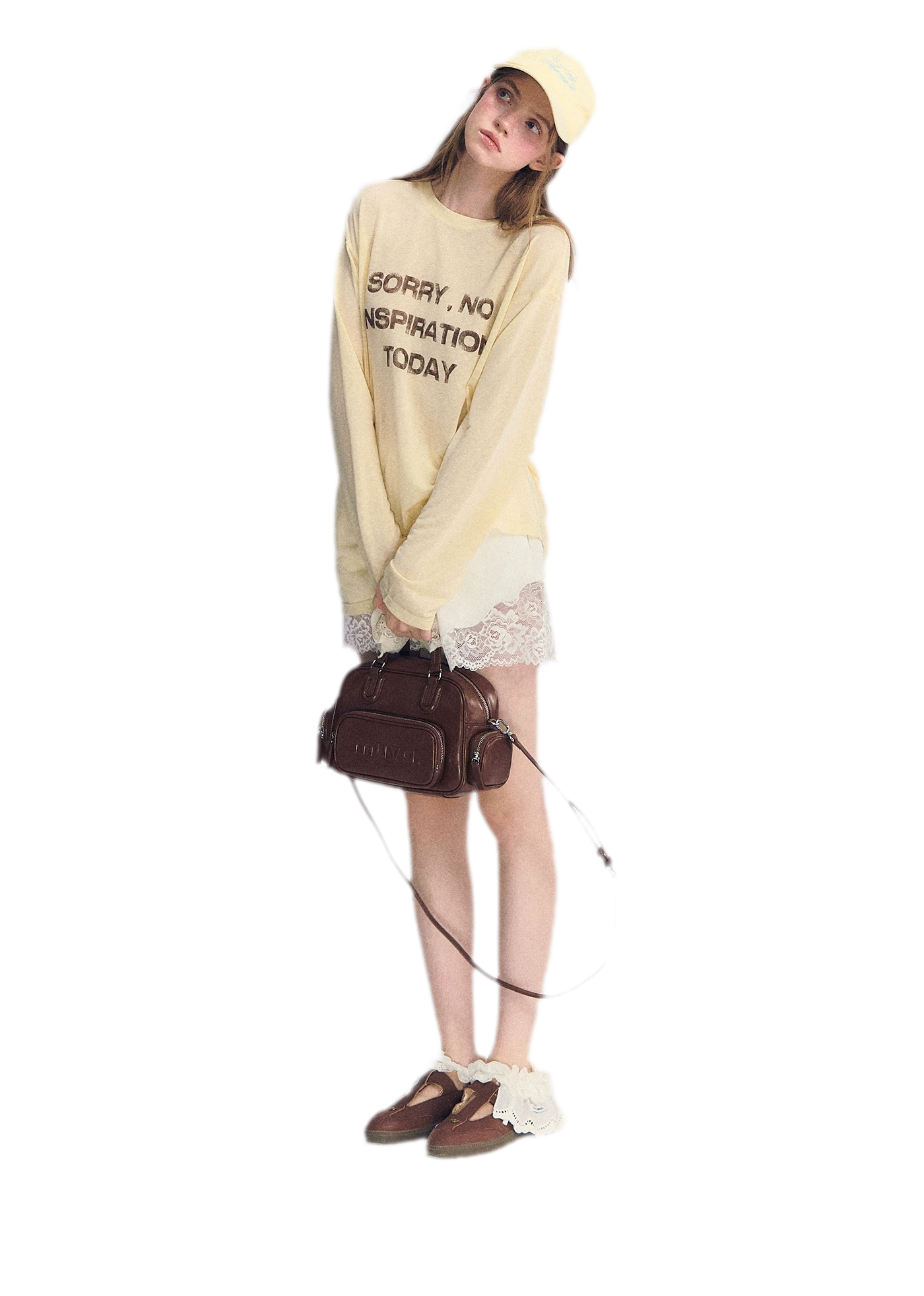 Lyocell Print Long Sleeve Top