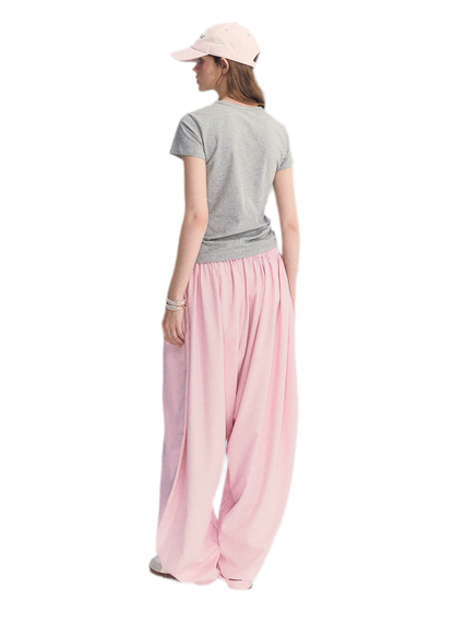 Rhinestone Twisted Hem Tee