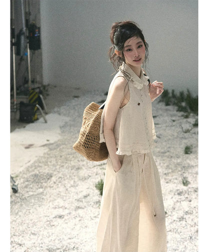 Soft Lace Two-Piece Set