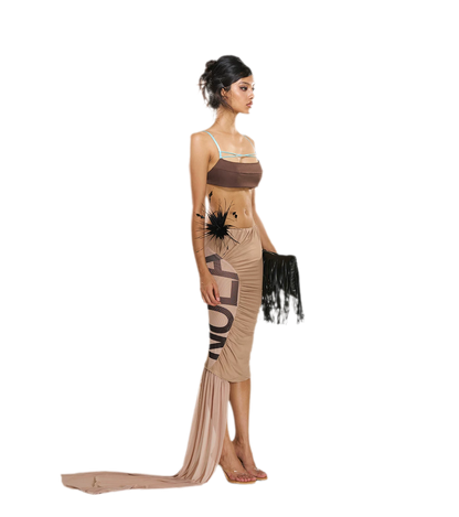 Textured Cutout Halter Camisole
