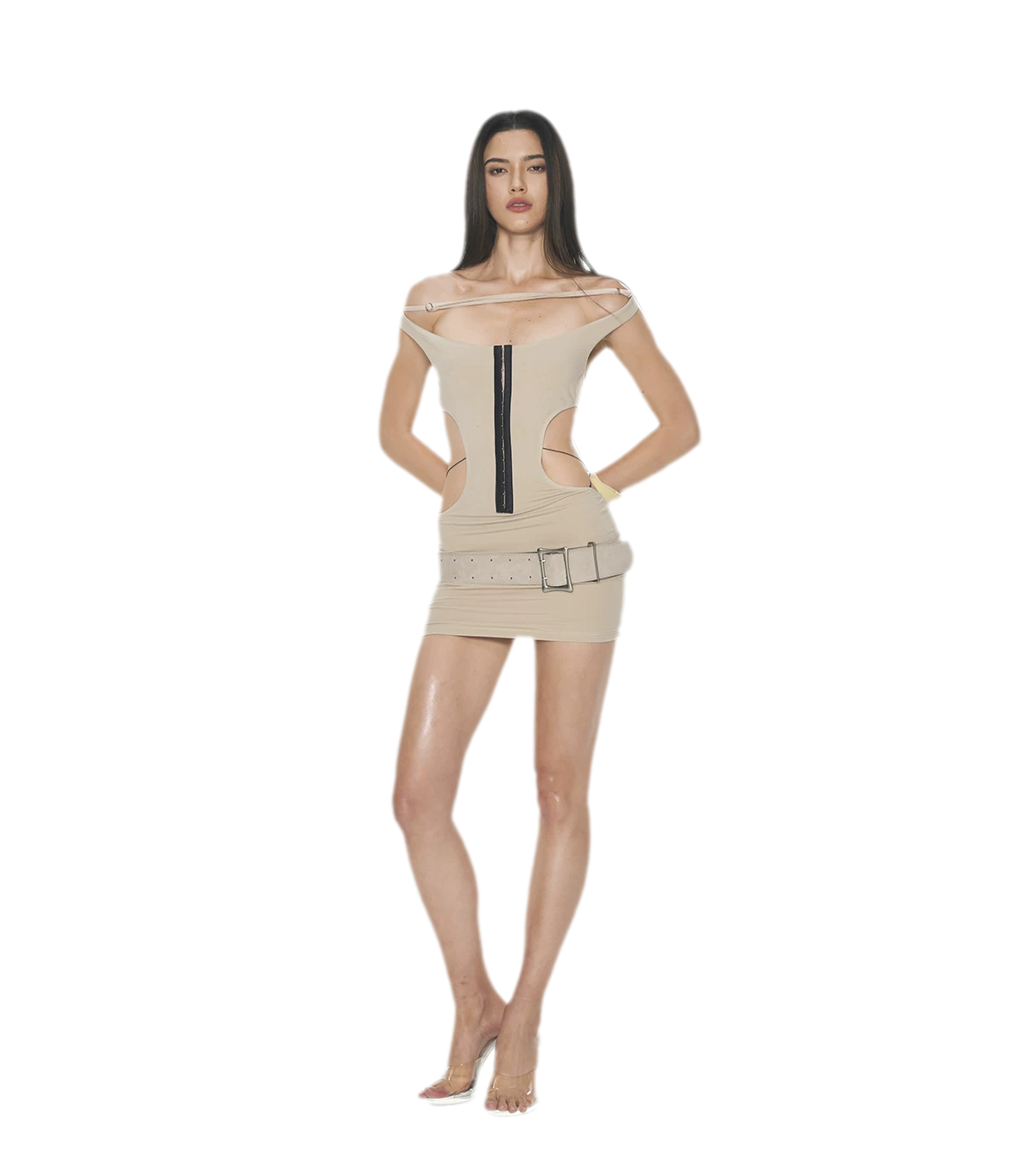 Back Tie Knit Dress