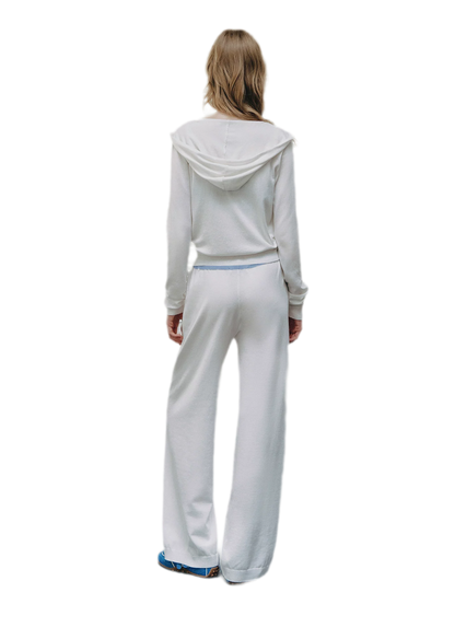 Striped Hooded Three-Piece Set