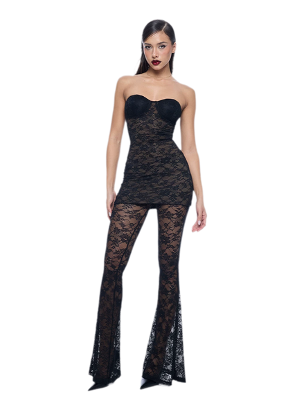 Lace Bustier Set