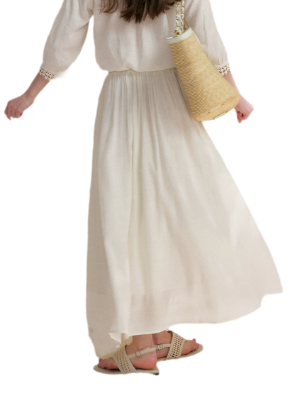 Asymmetrical Lace Off-Shoulder Top &amp; Skirt Set