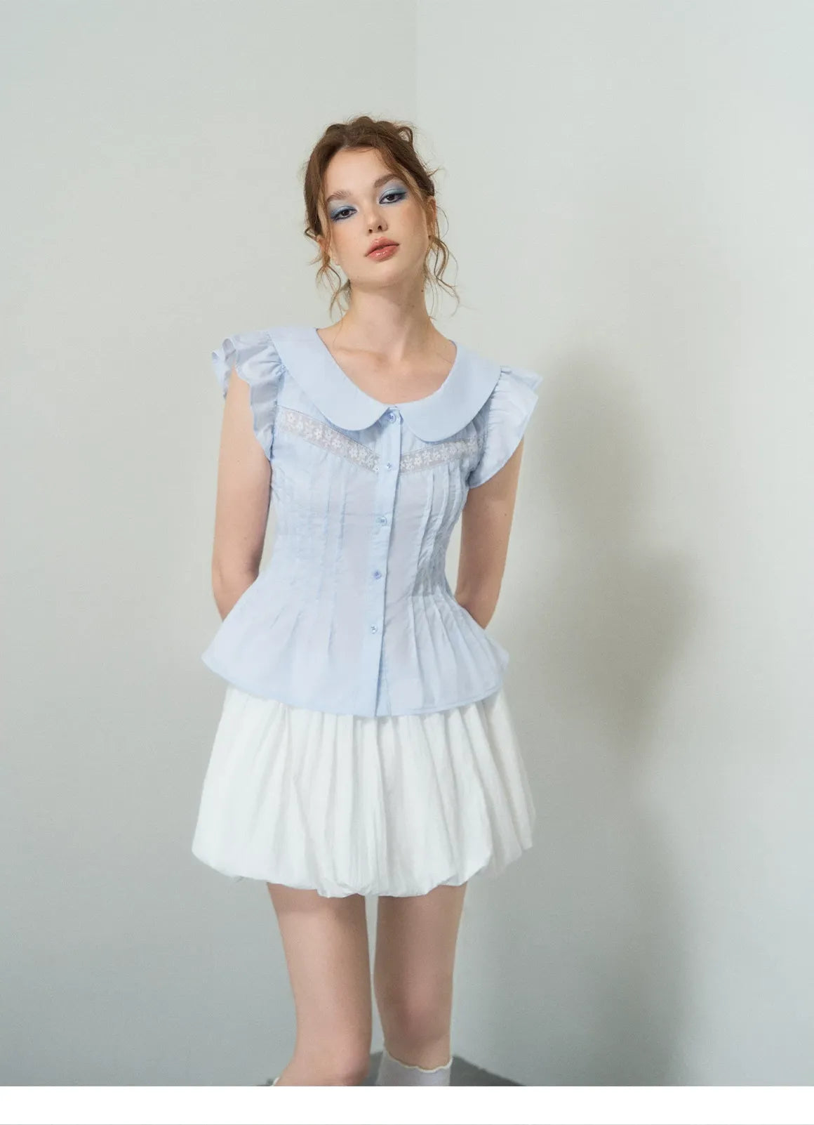 Peter Pan Collar Blouse