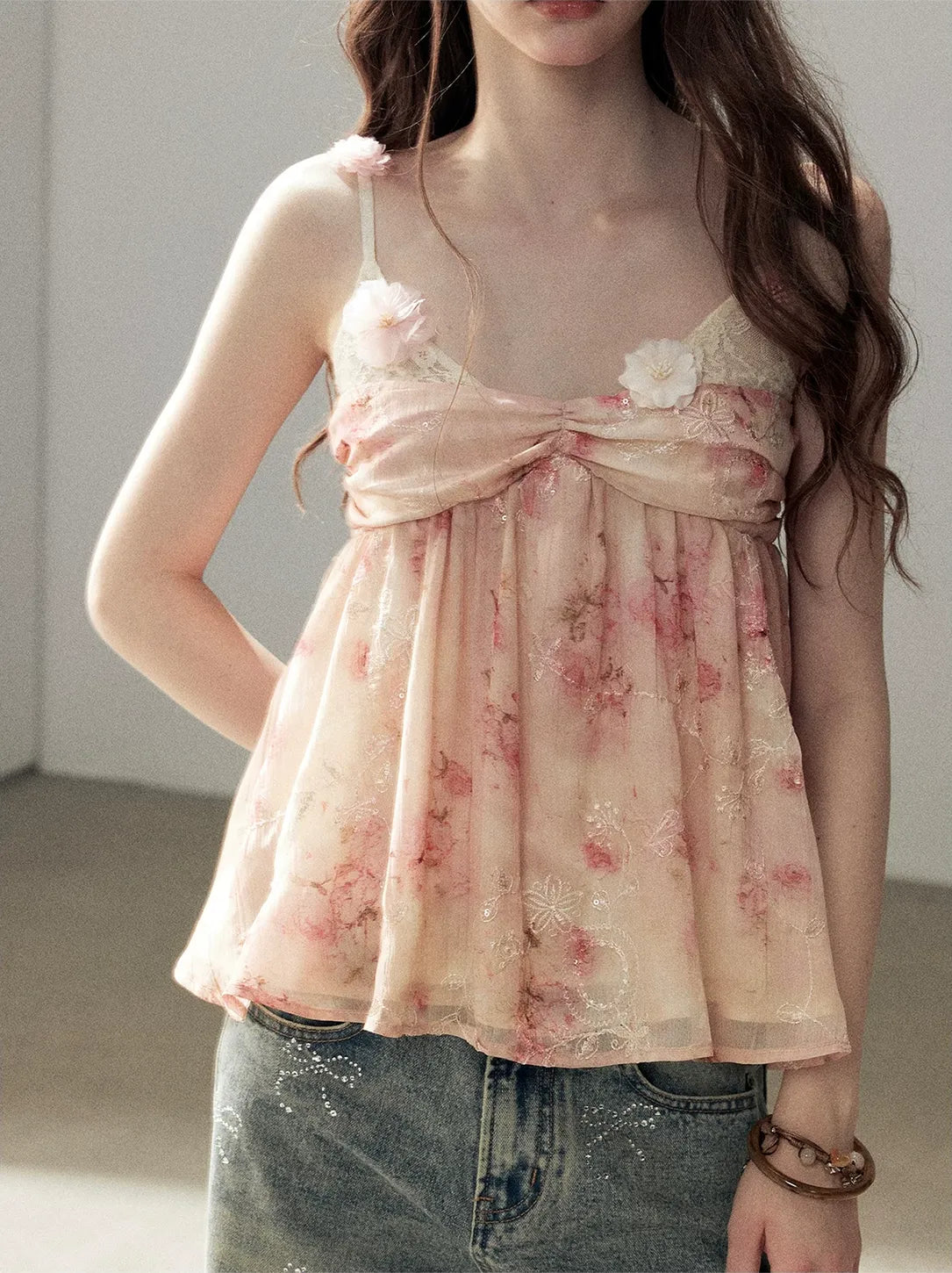 Lace Babydoll Cami