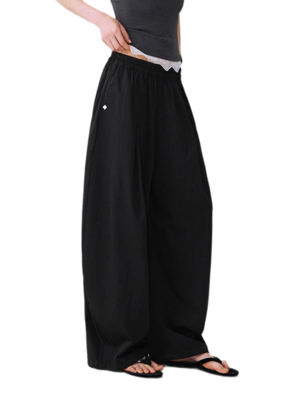 Breathable Relaxed Lantern Pants