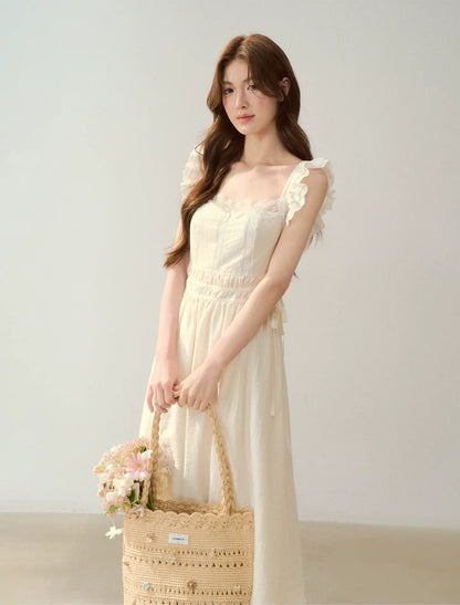 Lace Trim Slip Dress