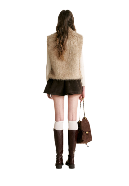 Eco Faux Fur Vest